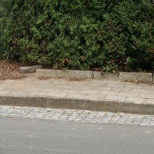 Oprava chodníků v obci Loučka 2014