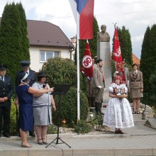 Oslavy 100. výročí odhalení busty T. G. Masaryka v Loučce