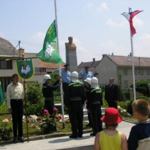 Svěcení praporu a znaku obce Loučka